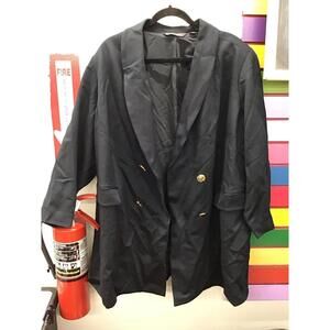 Womens Colleen Lopez suit jacket super soft size 2XP petite gold buttons new HSN